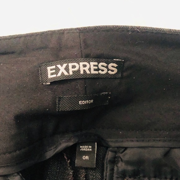 EXPRESS wide-leg Editor pants- Size 0 - Picture 10 of 10